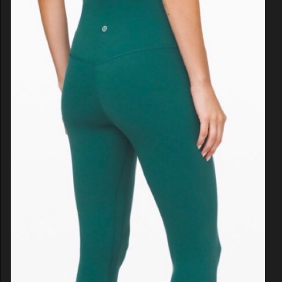 Nwt Lululemon Align Crop Color Laguna 